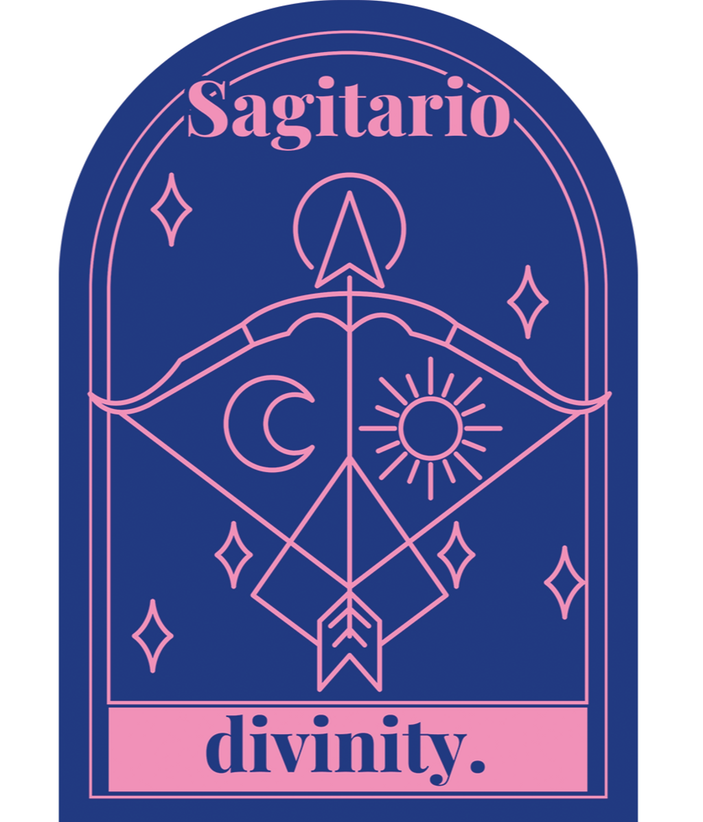La carta del tarot de Sagitario