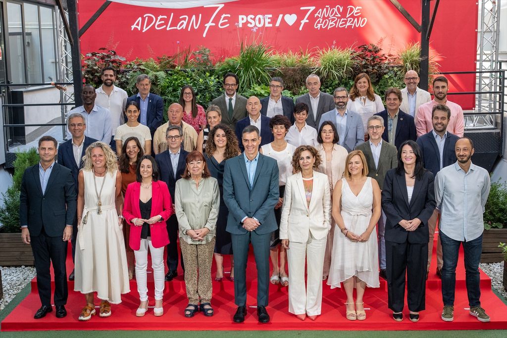 Comité Federal del PSOE: la imagen de todos los miembros