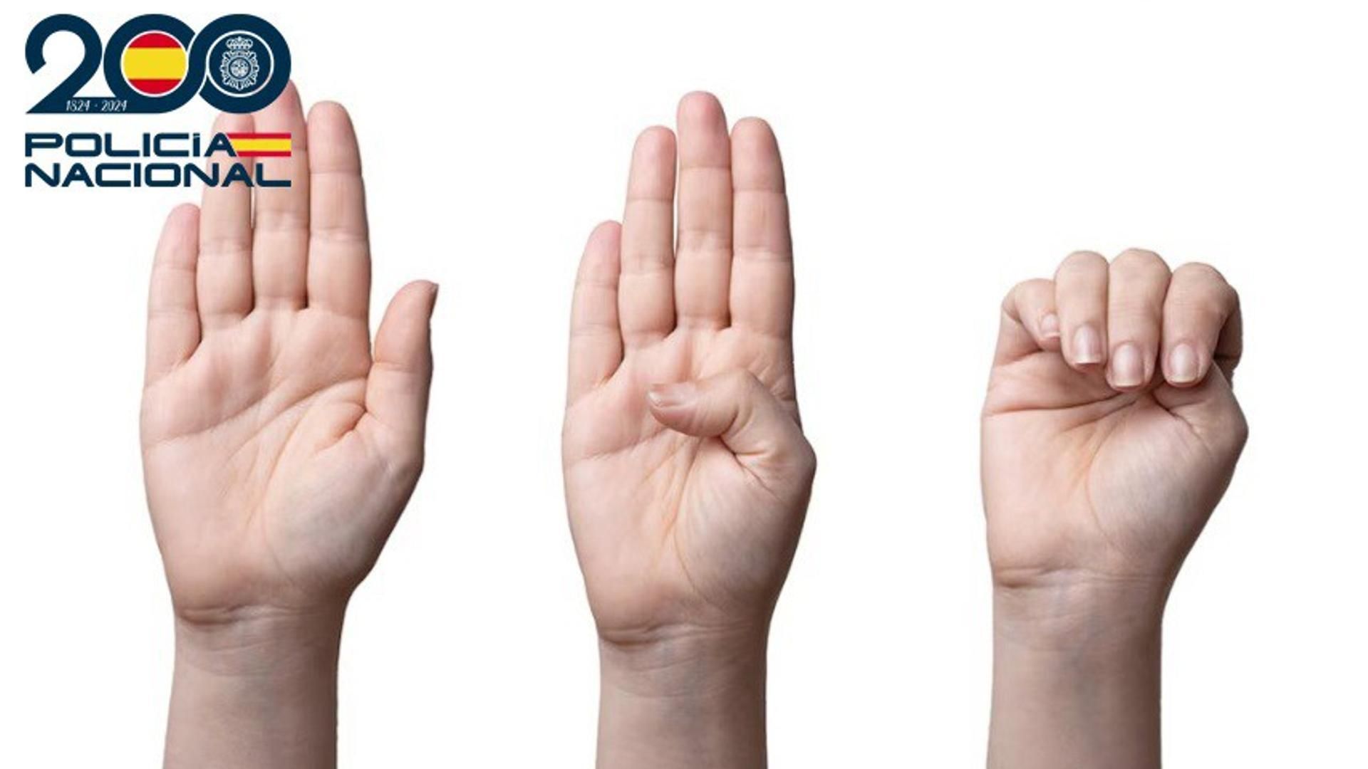 Detenido en Burgos por agresión sexual tras pedir auxilio la víctima mediante una señal con la mano .