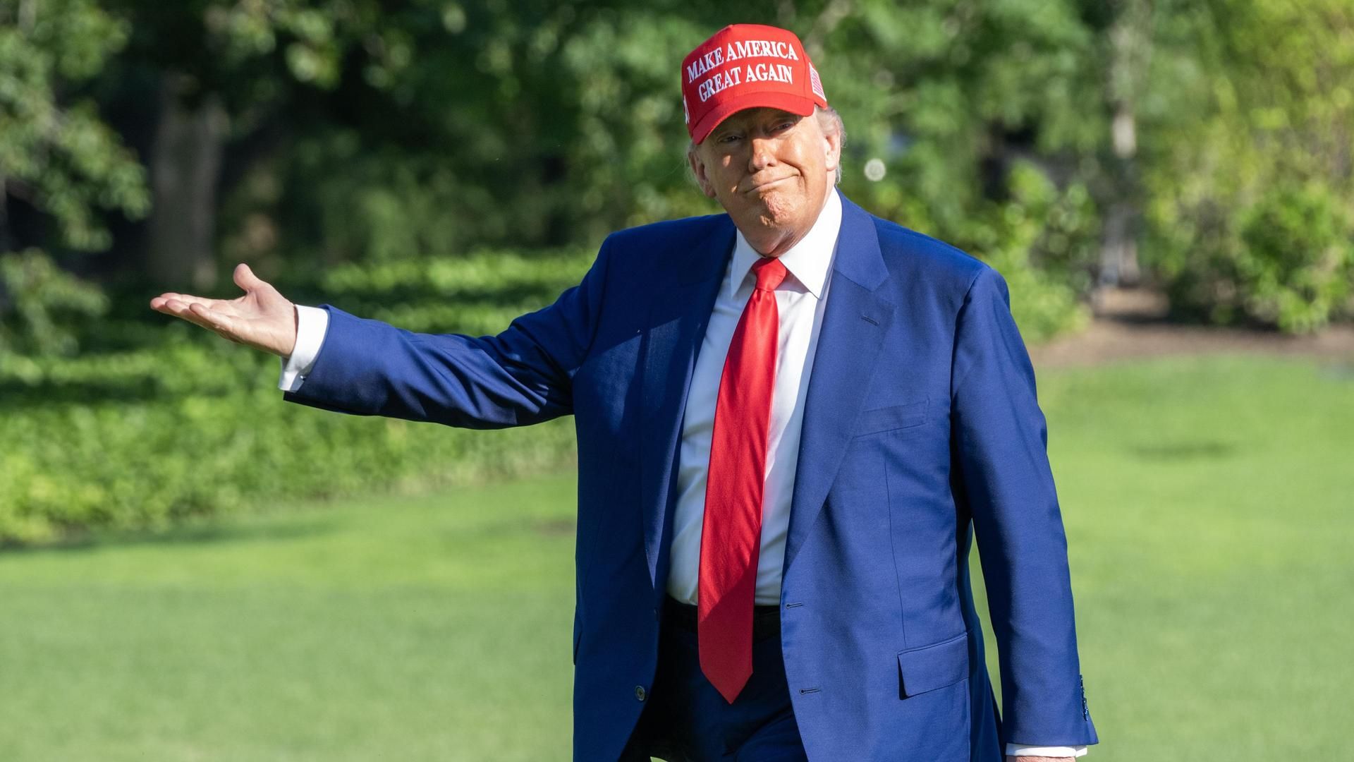 El presidente de EEUU, Donald Trump