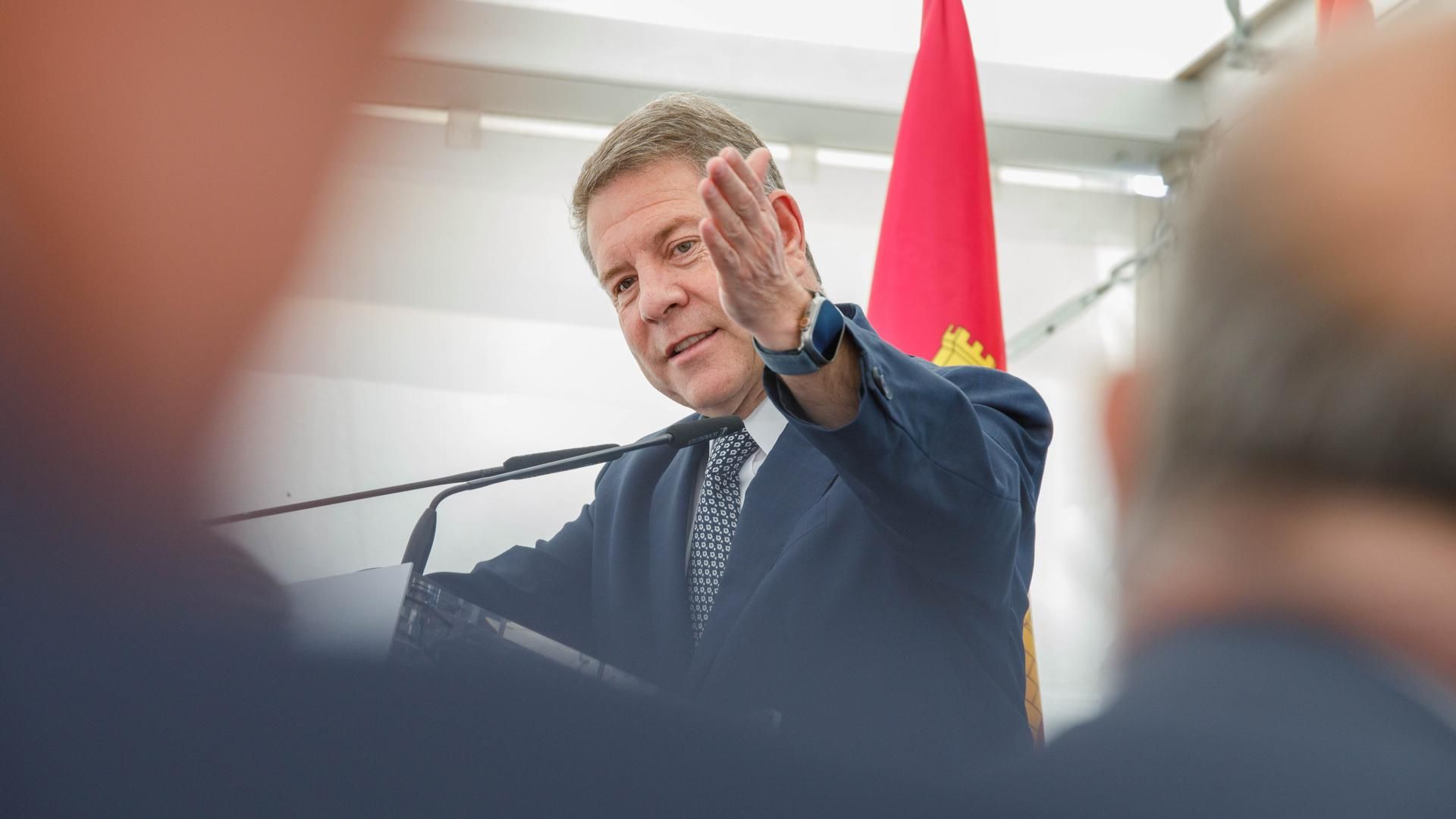 Emiliano García-Page, presidente de Castilla-La Mancha