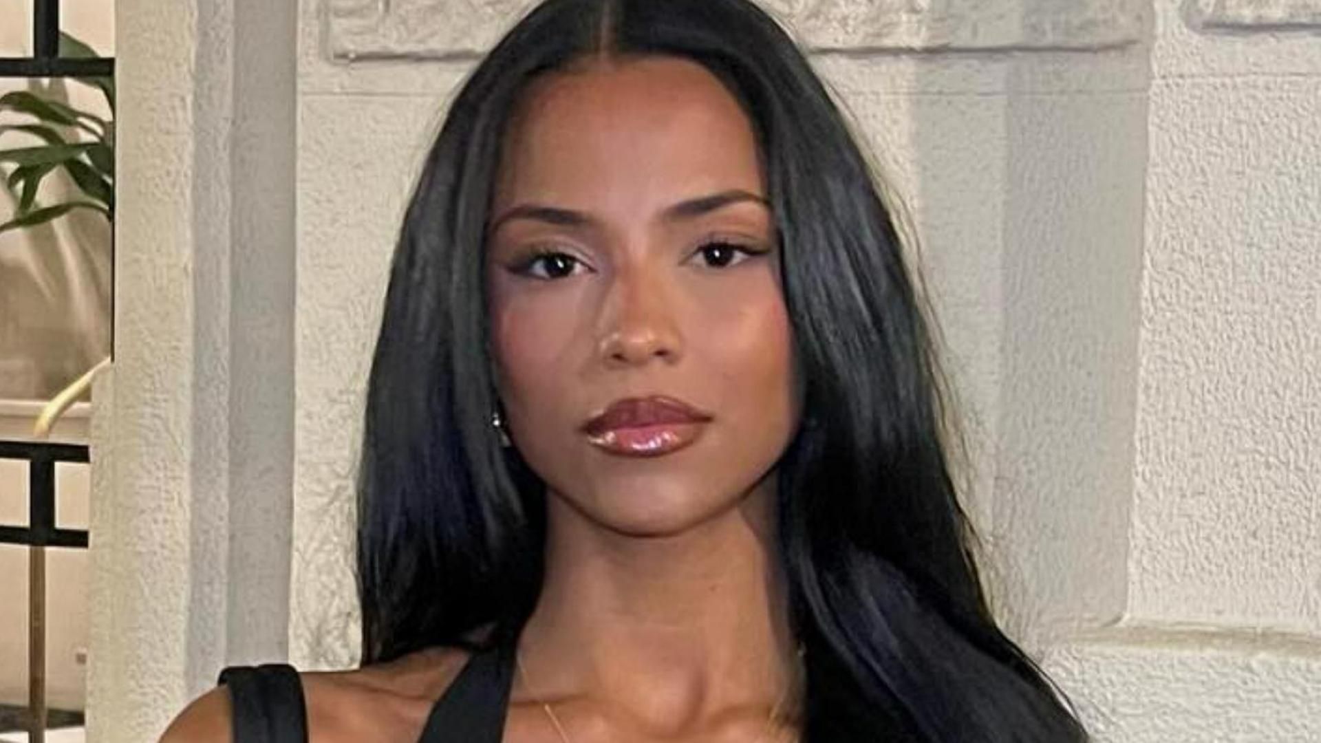 Jeimy Báez presume en bikini de avanzado embarazo: su último posado