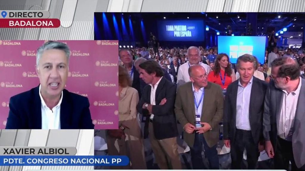 Xavier Albiol tras el cierre de filas de Feijóo para que el PP "tumbe al sanchismo": "Queremos acuerdos materiales con todas las fuerzas políticas"