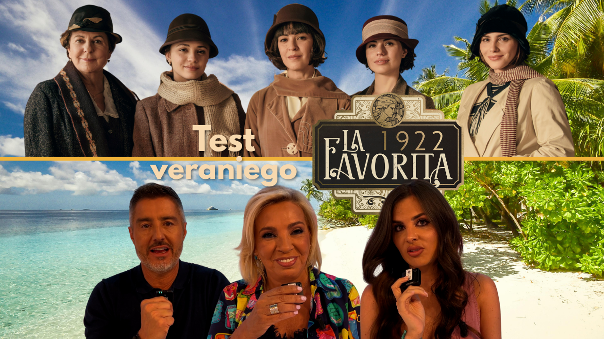 El test gastronómico de ‘La Favorita 1922’ pone sabor al verano con los colaboradores de ‘Vamos A Ver’ 'La Favorita 1922' Exclusivo Web 08/07/25