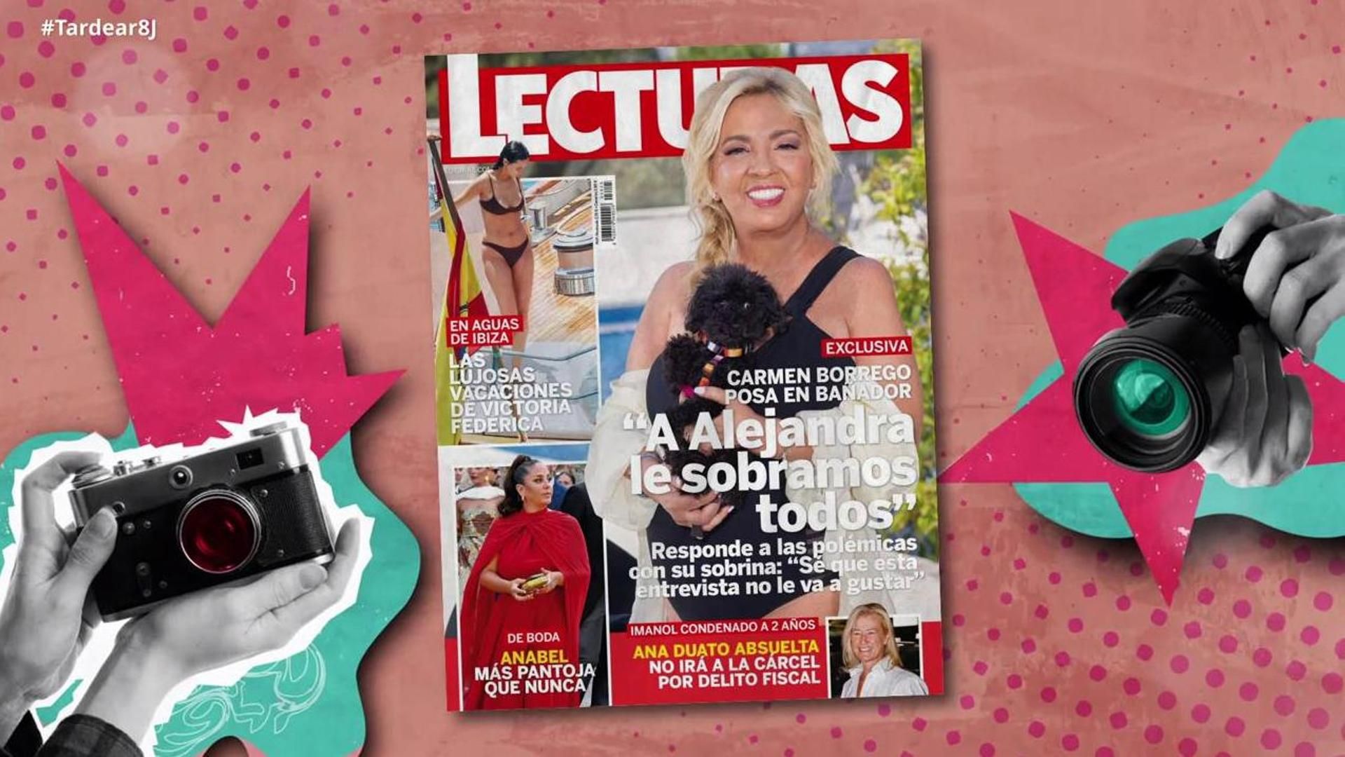 Exclusiva | Carmen Borrego responde a las polémicas con su sobrina: "A Alejandra le sobramos todos"