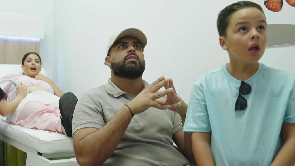 La reacción del hijo de La Rebe al ver la ecografía Mi embarazo by La Rebe Temporada 1 Top Vídeos 12