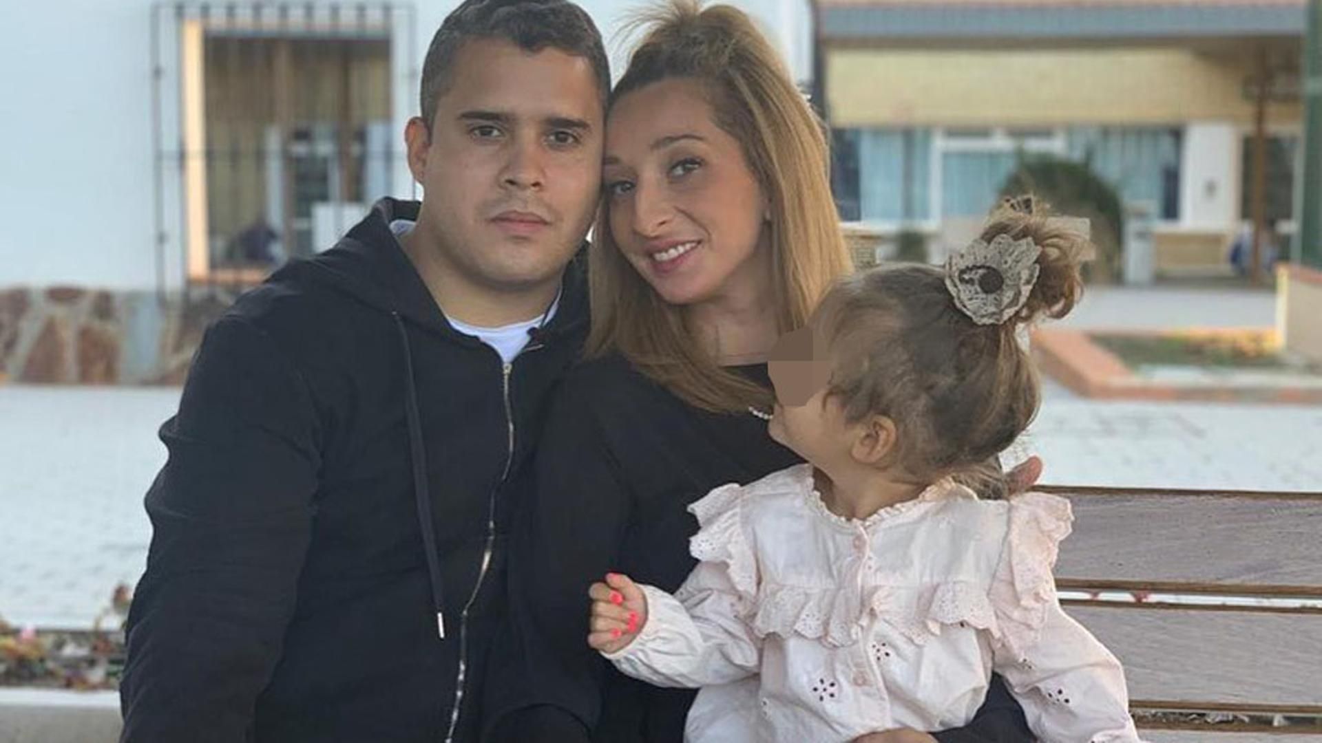 Michu, José Fernando y su hija Rocío Michu, José Fernando y su hija Rocío