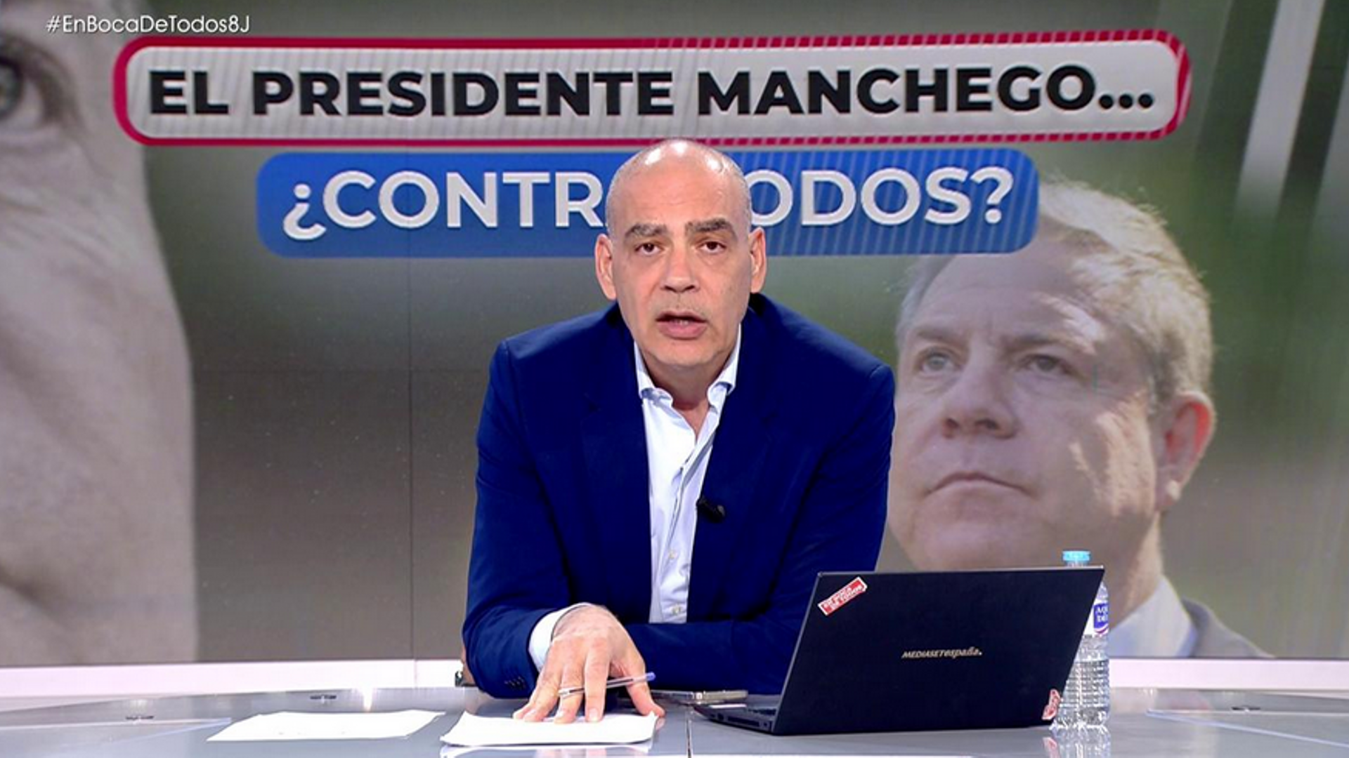 Vídeo: Nacho Abad es corregido por sus colaboradores tras acusar a RTVE de  "hacer la pelota" a los ministros