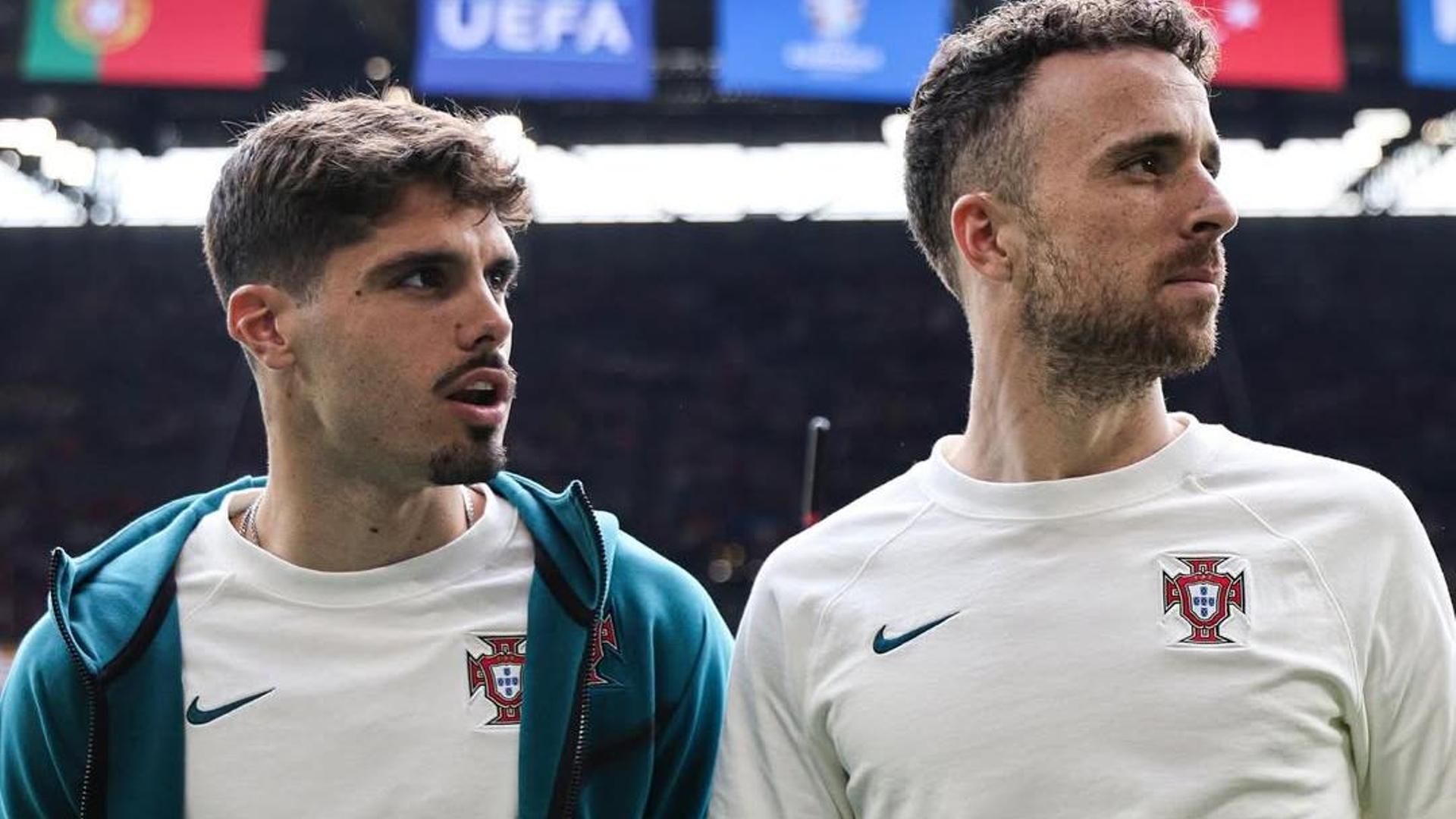 Pedro Neto y Diogo Jota Pedro Neto y Diogo Jota