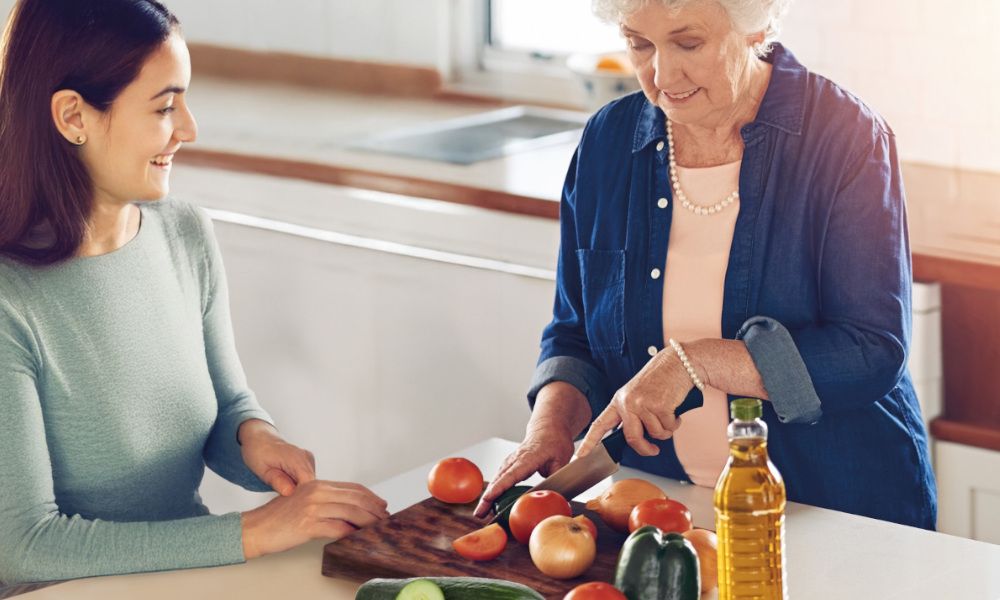 Preparación del gazpacho