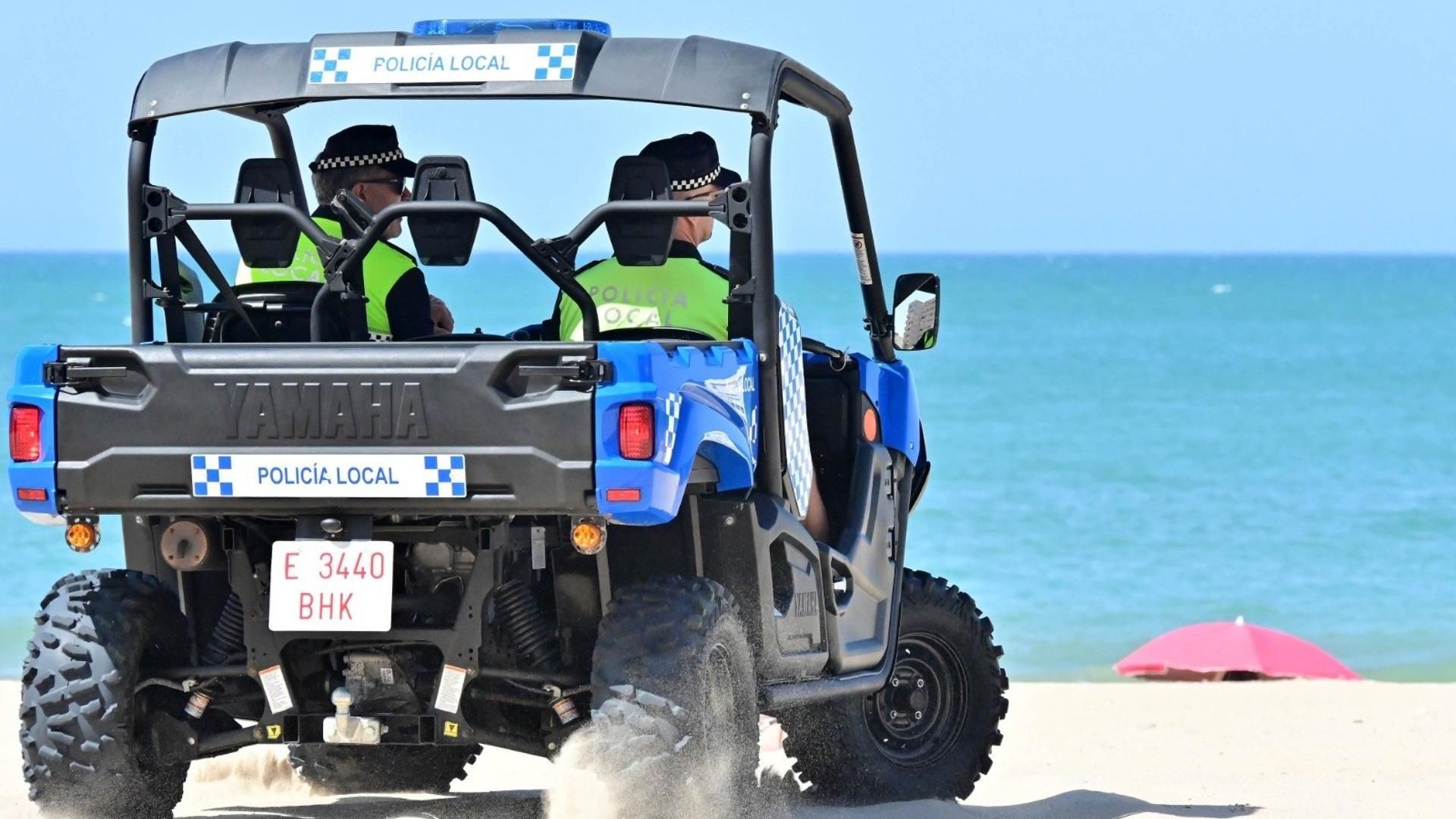 Servicio de Policía Local en las playas de Cádiz Servicio de Policía Local en las playas de Cádiz
