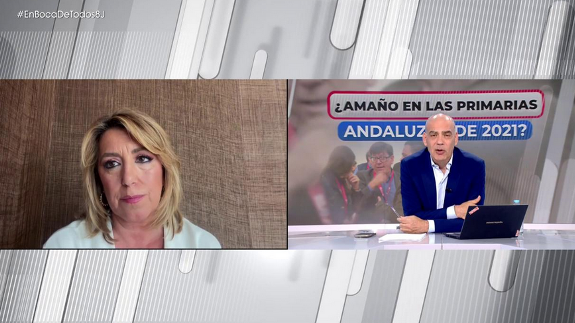 Susana Díaz, ante el posible amaño de las primarias andaluzas: “Ahora vuelvo a vivir esto y no es fácil”
