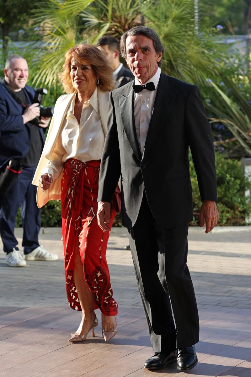 Ana Botella y José María Aznar