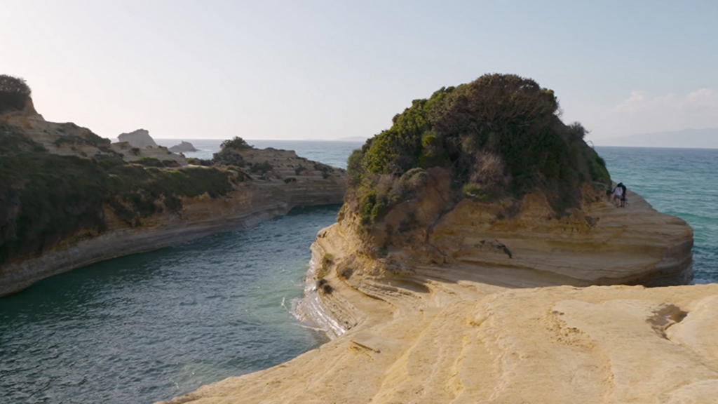 Canal D' Amour: una playa de agua turquesa en Sidari que guarda una leyenda de amor eterno