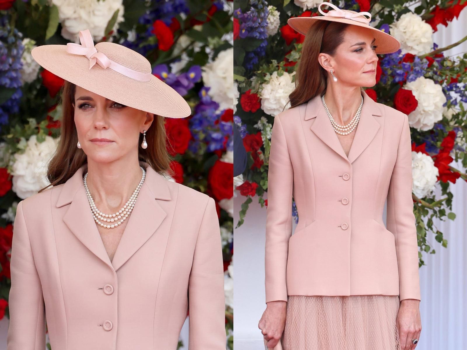 Kate Middleton, en un montaje de fotos