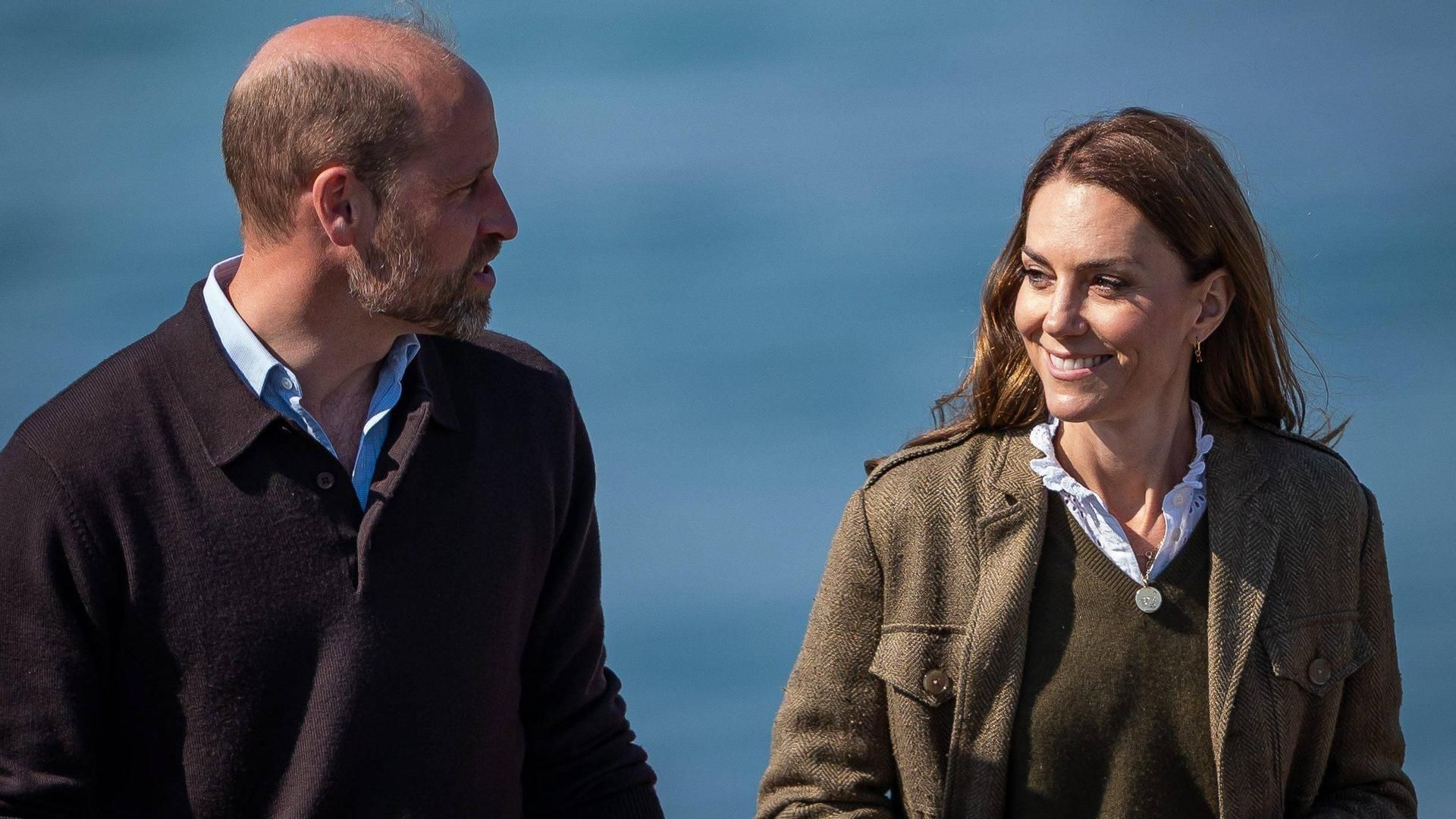 Kate Middleton y el príncipe Guillermo