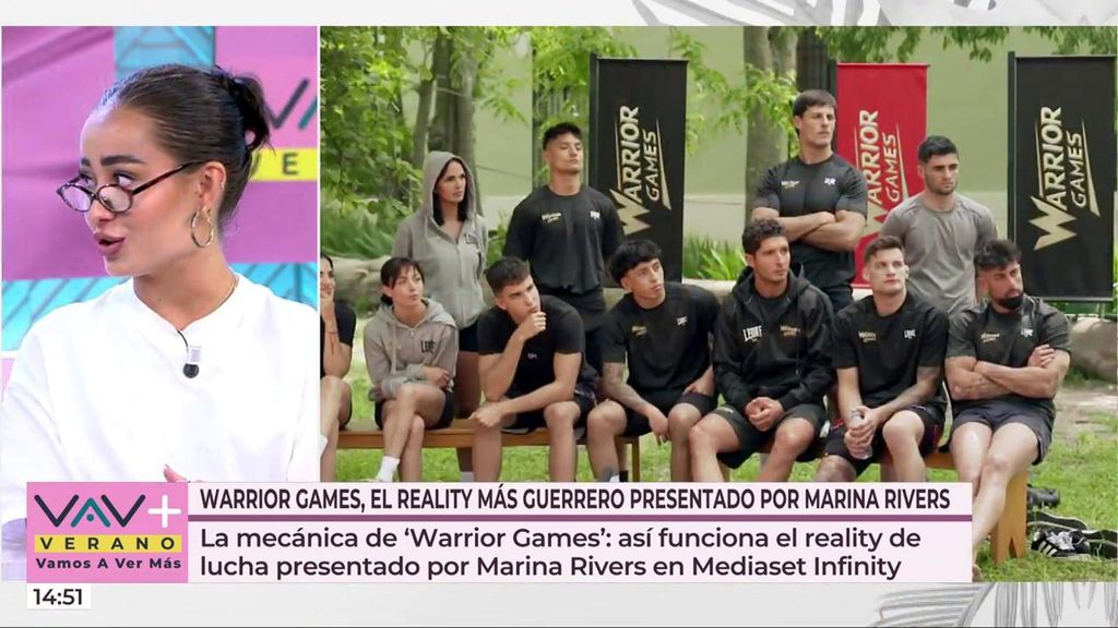 Marina Riverss advierte que quedan “sustos” en ‘Warrior Games’ pero también amores: “Pasan cosas, hay un poquito de amor”