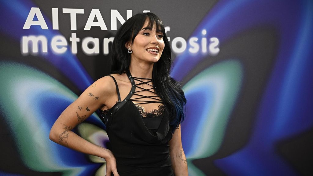 Aitana en la presentación de su documental