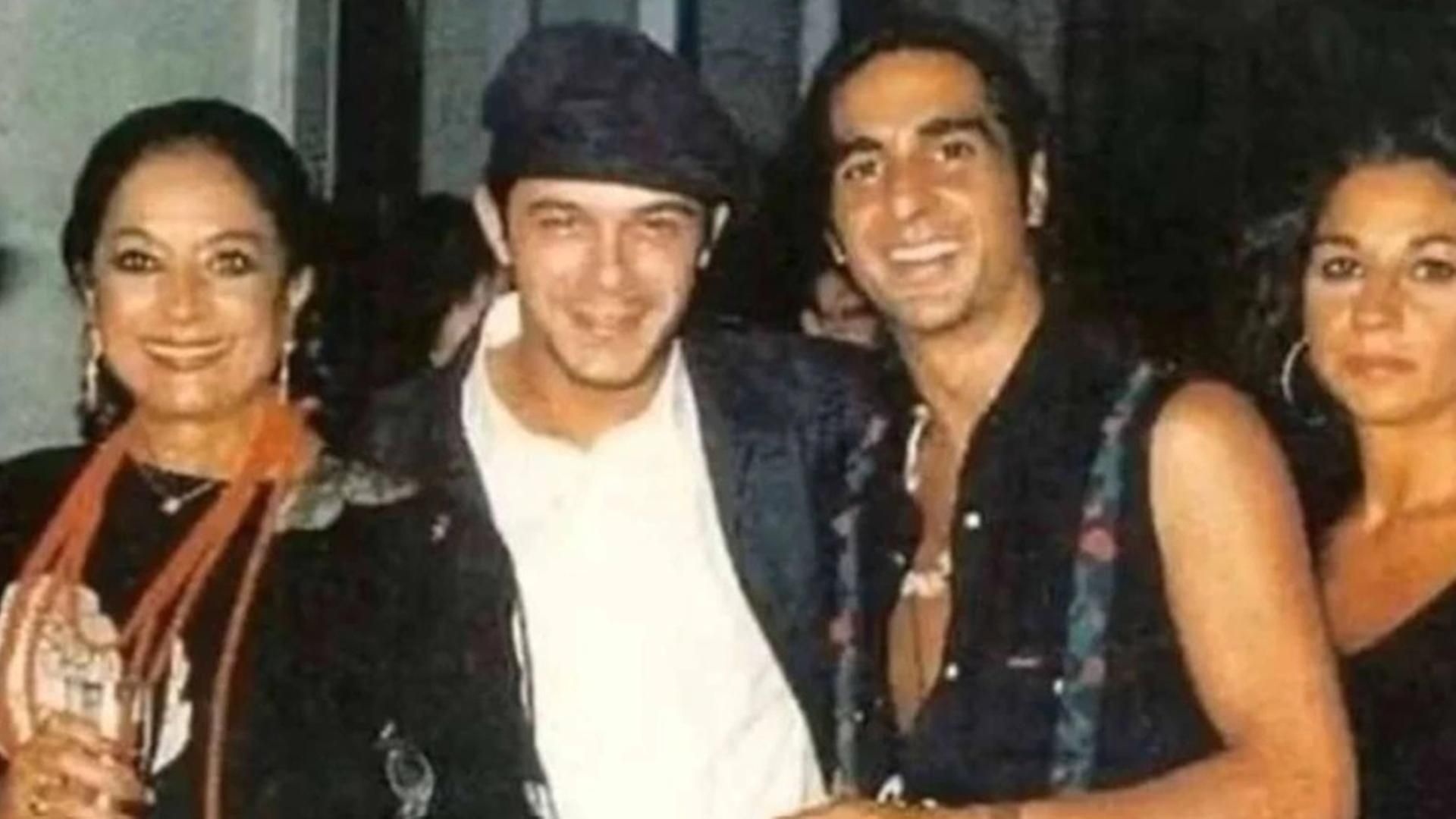 Alejandro Sanz y Antonio Flores