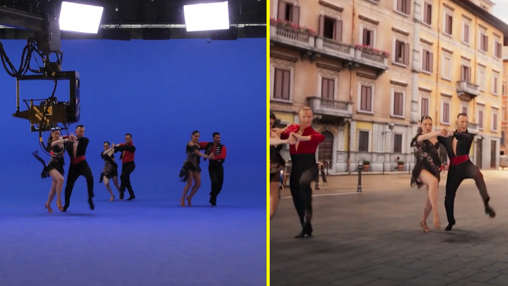 Así se grabó la promo virtual de 'Bailando con las estrellas' Exclusivo web 10/07/2025
