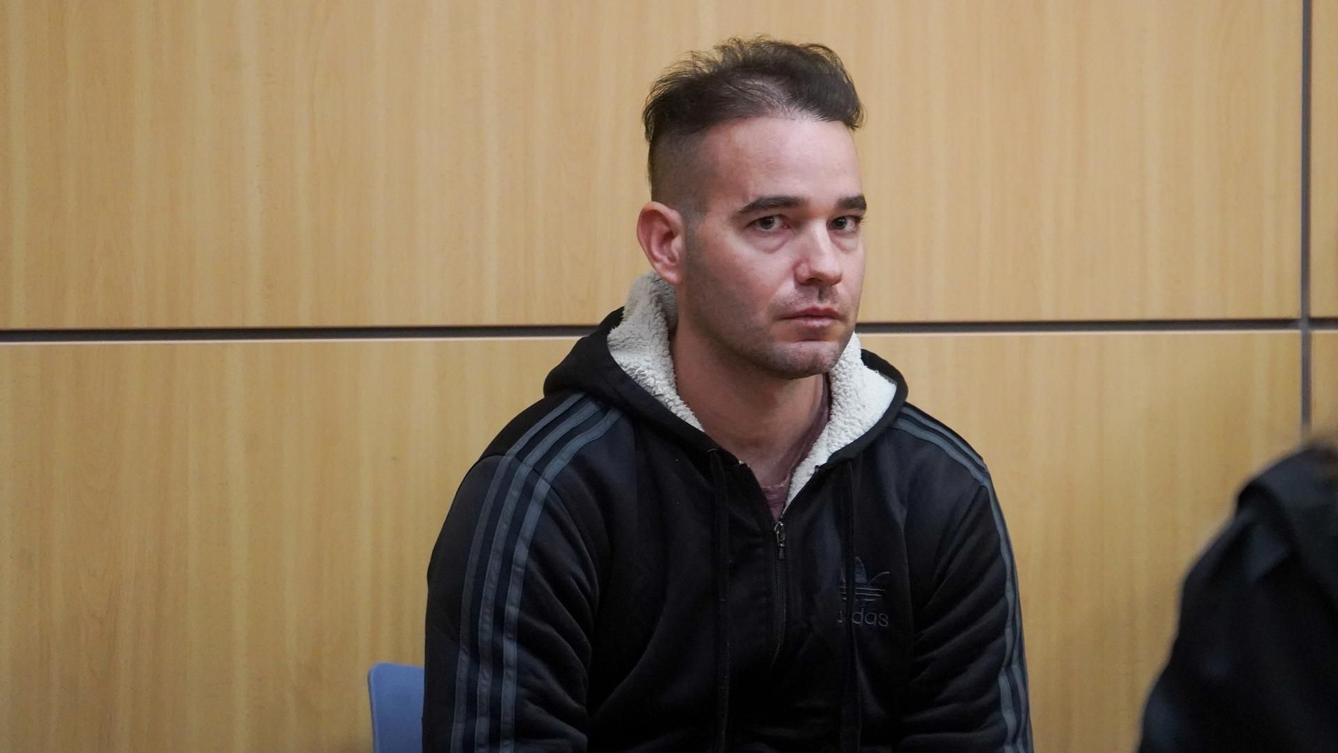 David S.O., alias 'El Tuvi' durante el juicio por el asesinato de la joven Wafaa Sebbah David S.O., alias 'El Tuvi' durante el juicio por el asesinato de la joven Wafaa Sebbah