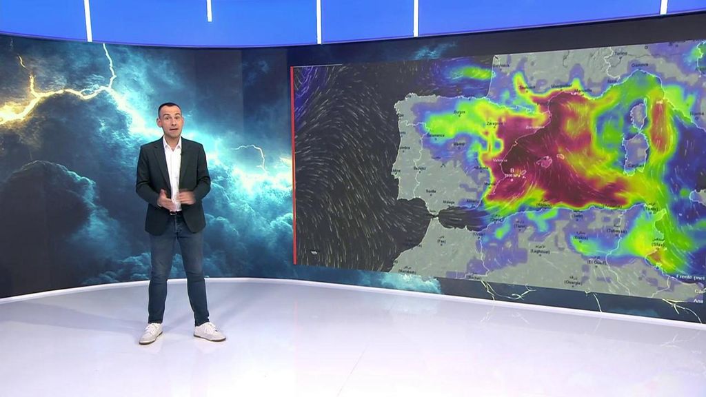Eduardo Abión, analiza las tormentas que llegarán a la península en las próximas horas