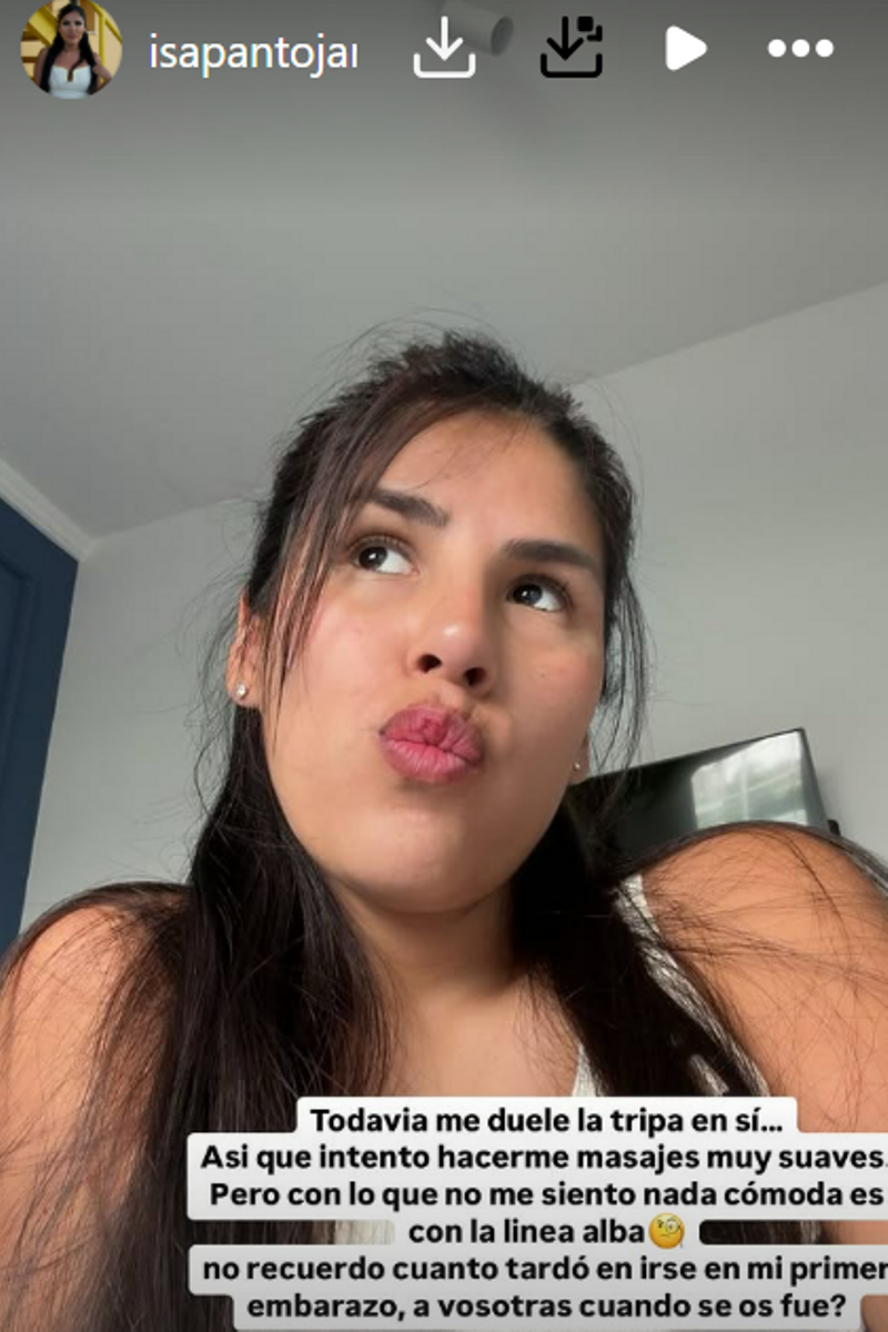 Isa Pantoja ha contado lo que menos cómoda le hace sentir a nivel físico tras su parto