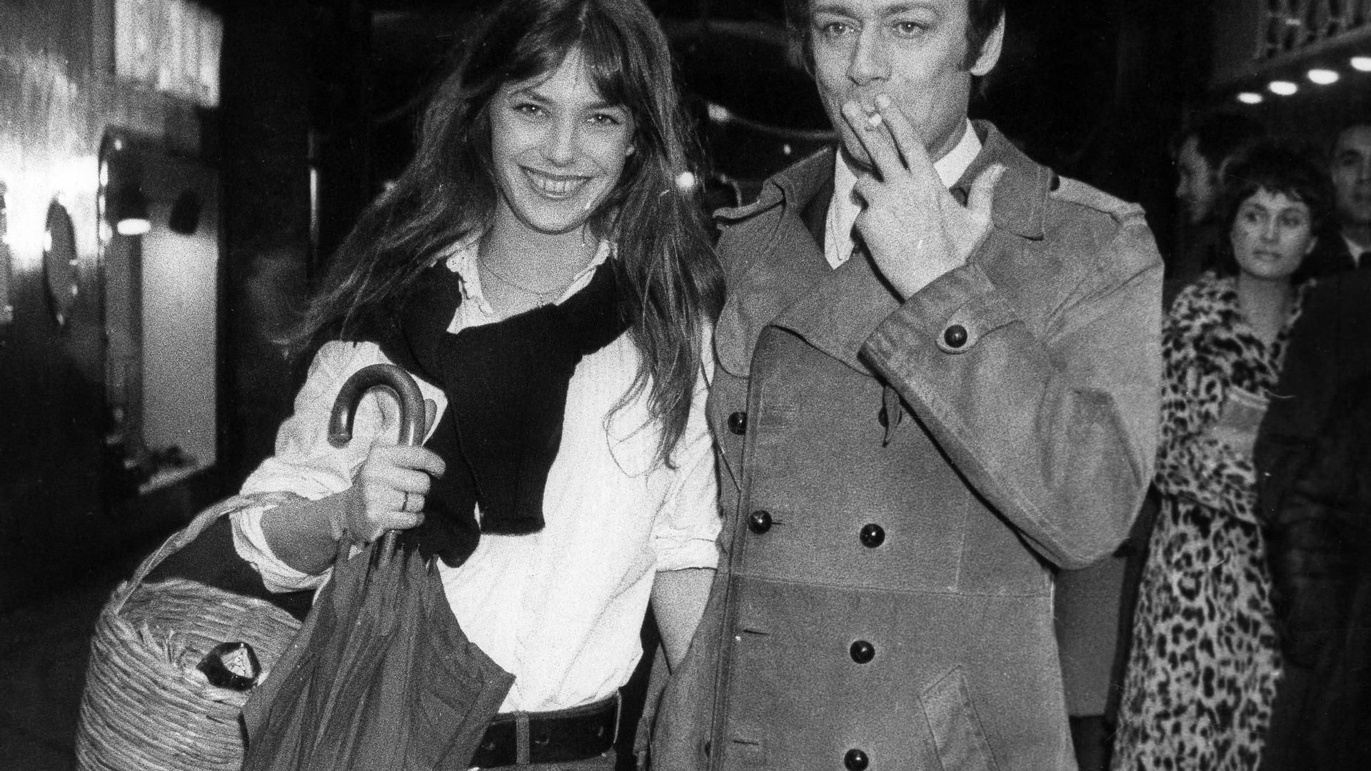 Jane Birkin y Maurice Ronet