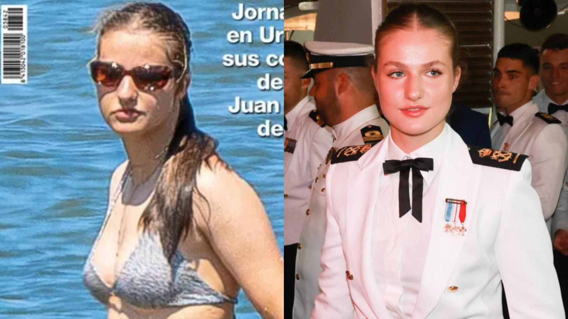 Leonor en sus primeras fotos en bikini y en un acto en Panamá