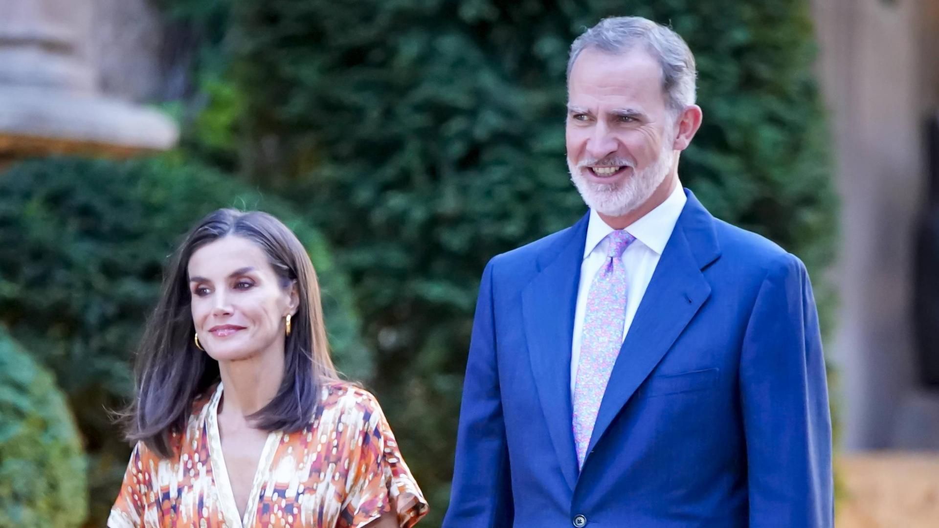 Los reyes Felipe y Letizia