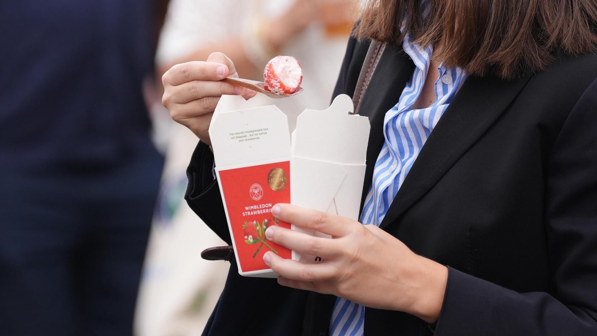 Nada más típico de Wimbledon que sus fresas con nata