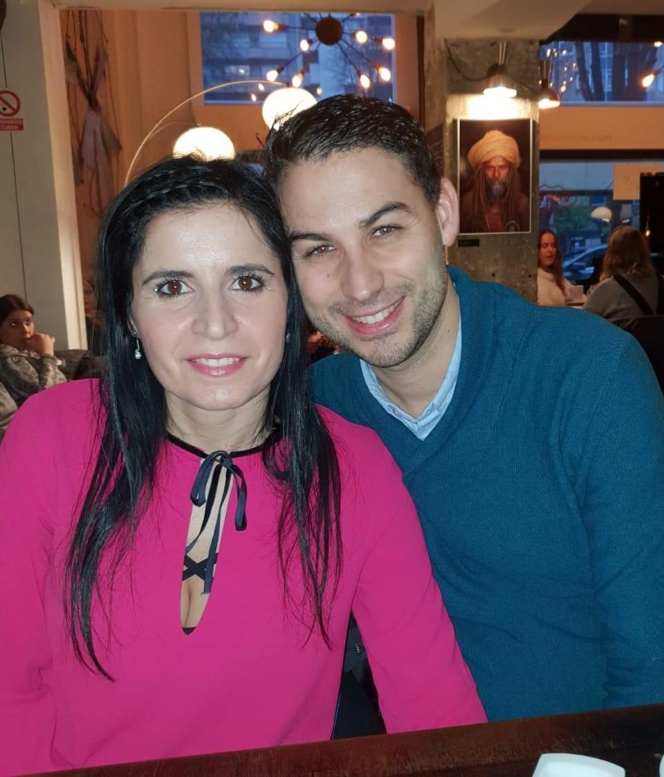 Pablo y Amaya antes del diagnóstico