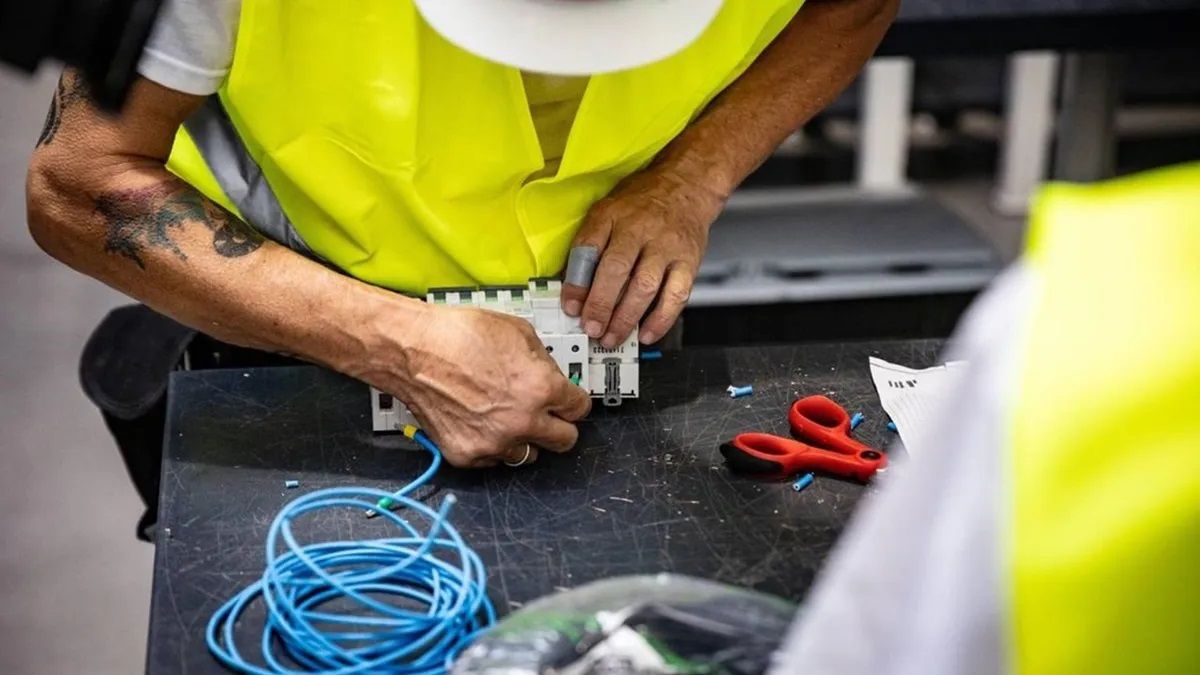 Un trabajador por cuenta ajena