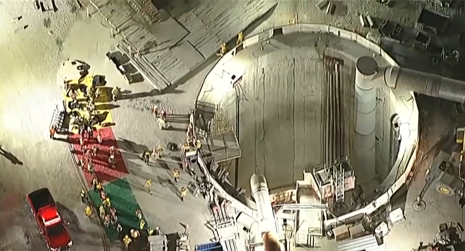 Una treintena de trabajadores acaban atrapados en un túnel en Los Ángeles: investigan las causas del colapso