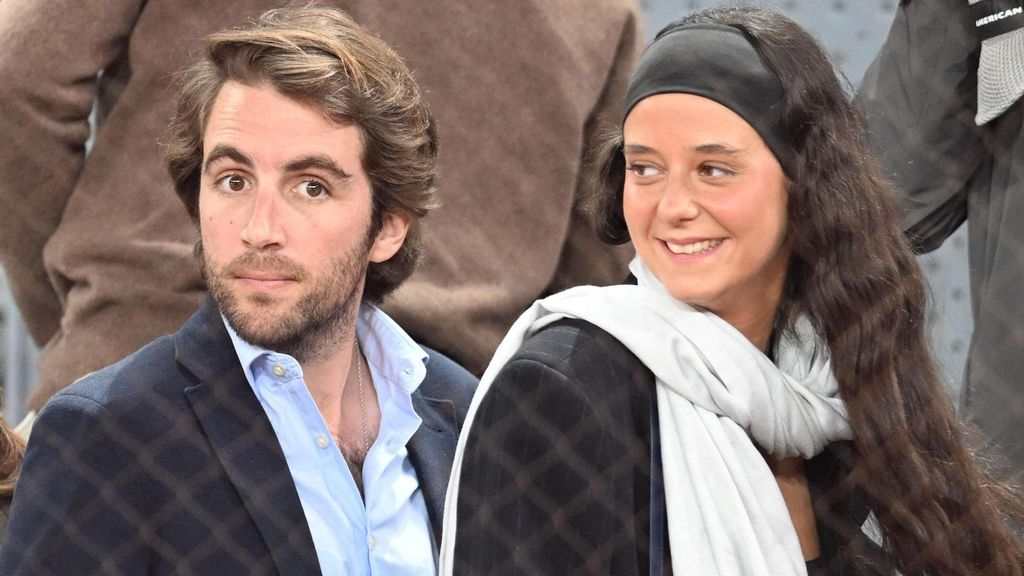 Victoria Federica y Borja Moreno, en el Mutua Madrid Open