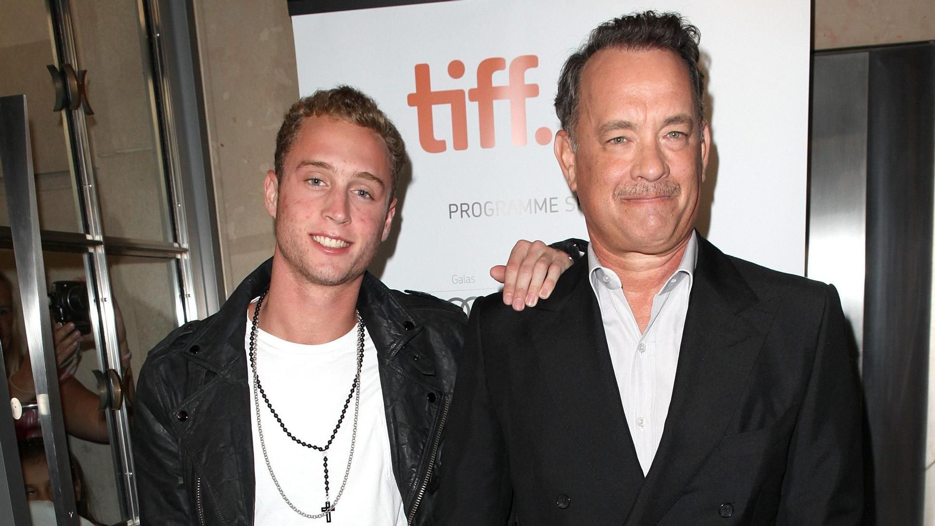 Chet Hanks y su padre, Tom Hanks