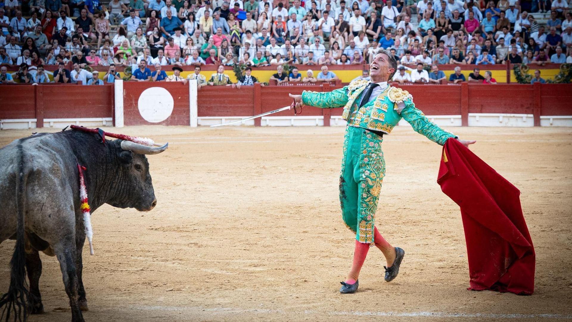 El torero Manuel Escribano en una corrida
