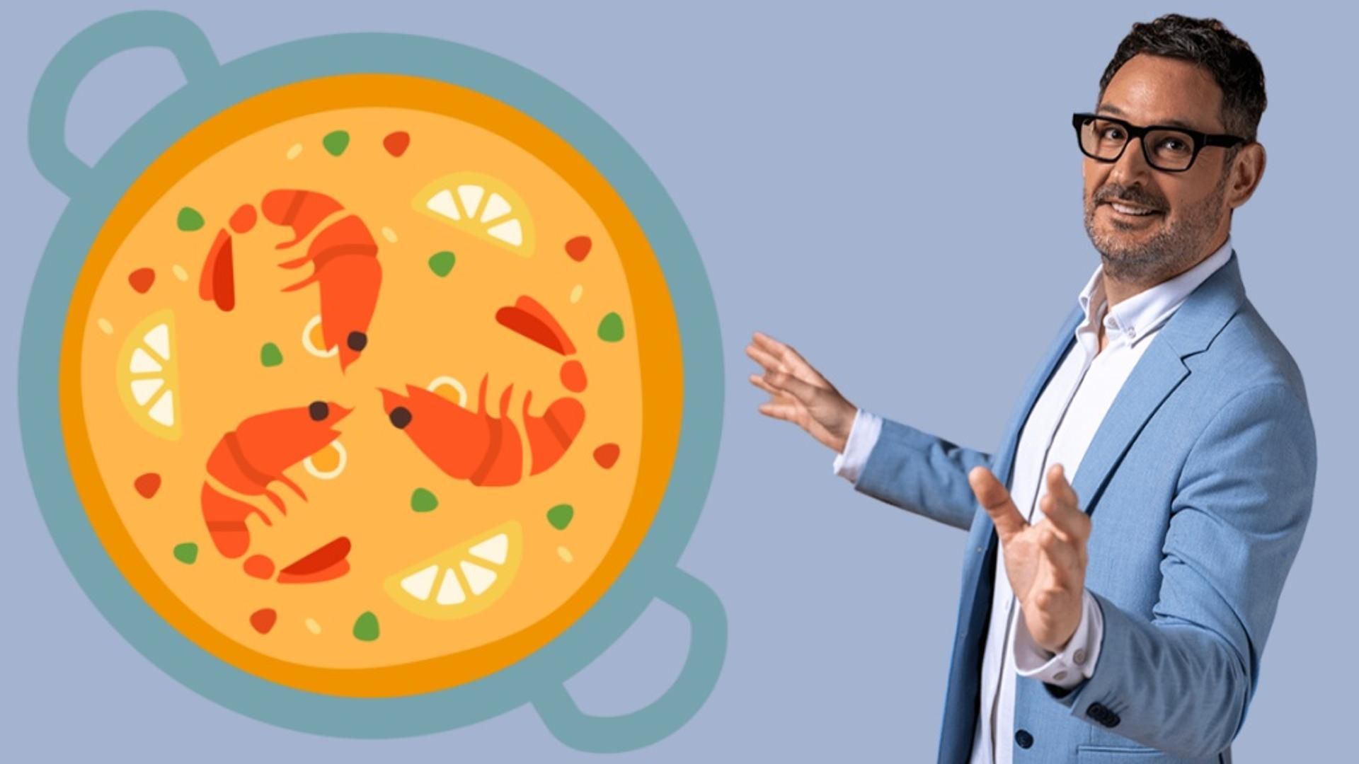 Eugeni Alemany con el emoji de la paella