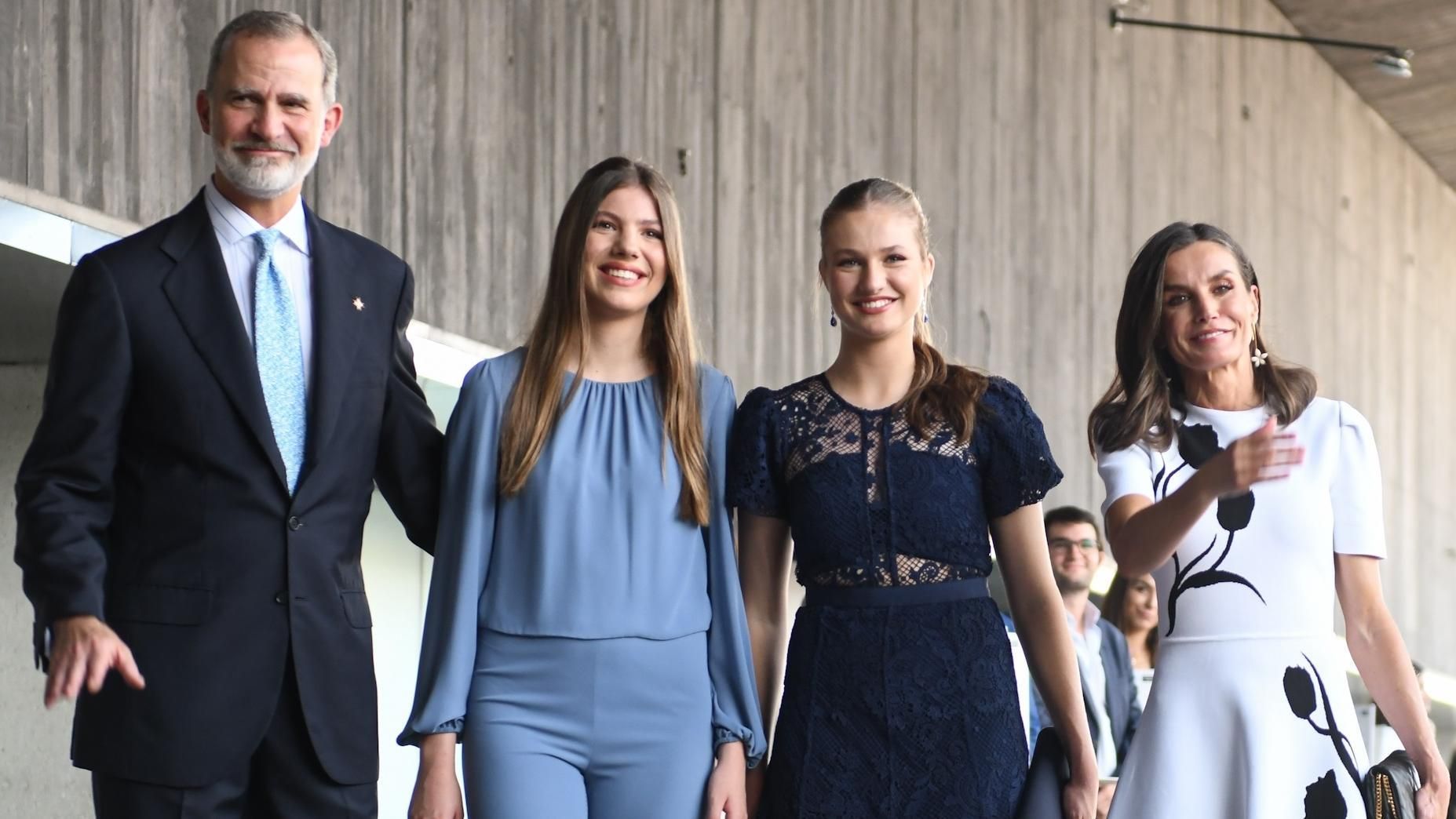 La familia real en los Premios Princesa de Girona 2024