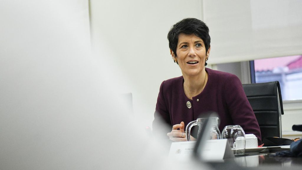 La ministra de Inclusión, Seguridad Social y Migraciones, Elma Saiz