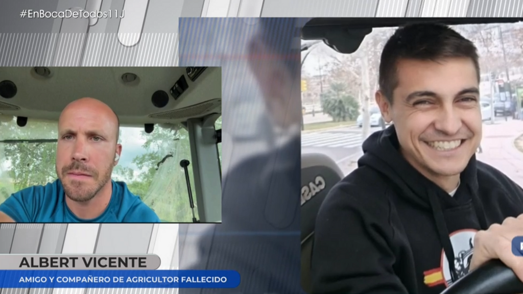 La tristeza de un amigo de David Lafoz, el agricultor que se habría suicidado tras las presiones al campo: "Era una gran persona"