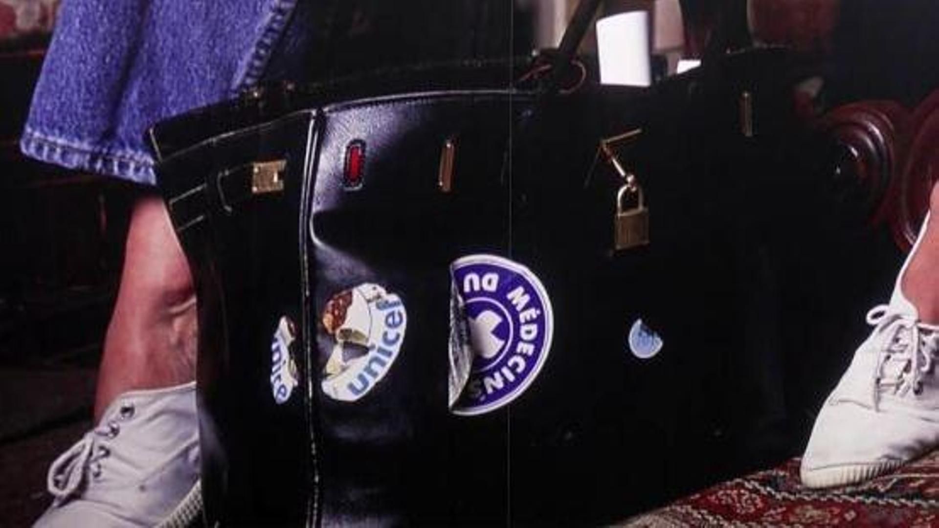 Las pegatinas que Jane tenía en su Birkin