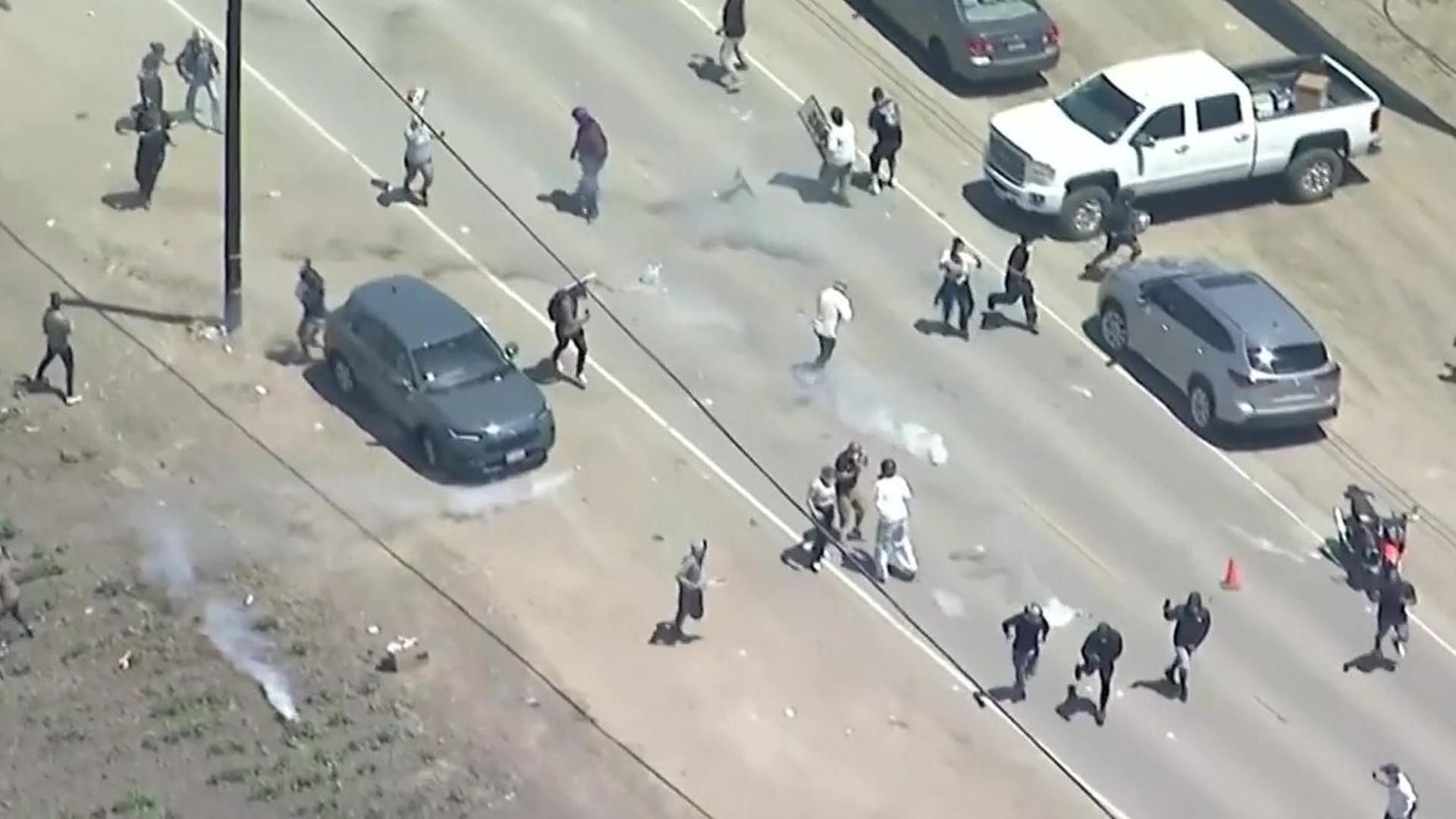 Manifestaciones en California contra las redadas antinmigración de Donald Trump