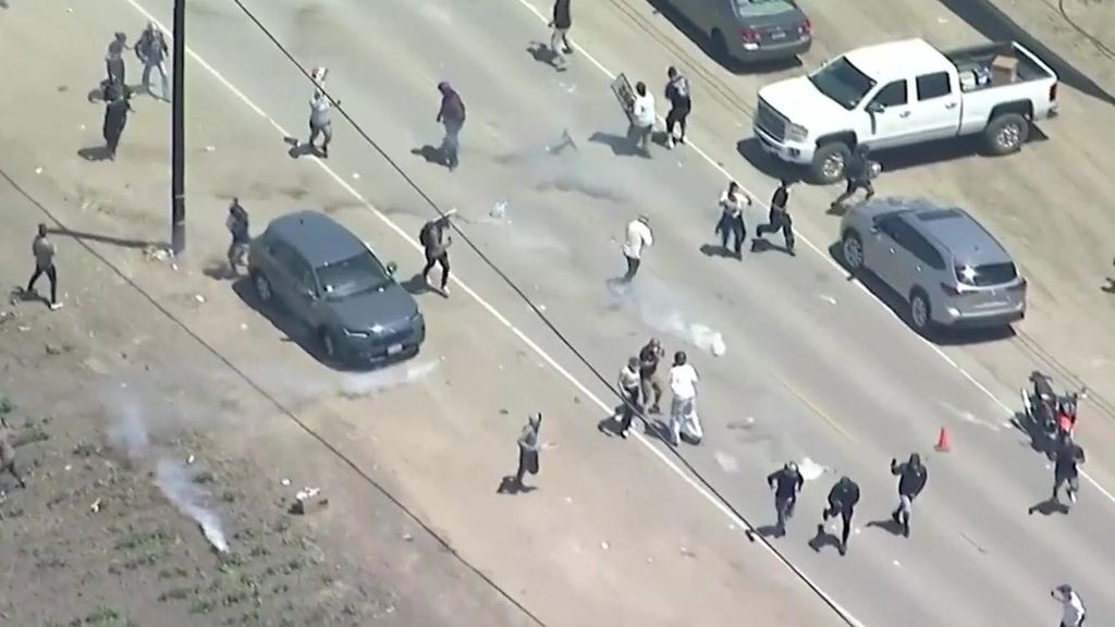 Manifestaciones en California contra las redadas antinmigración de Donald Trump