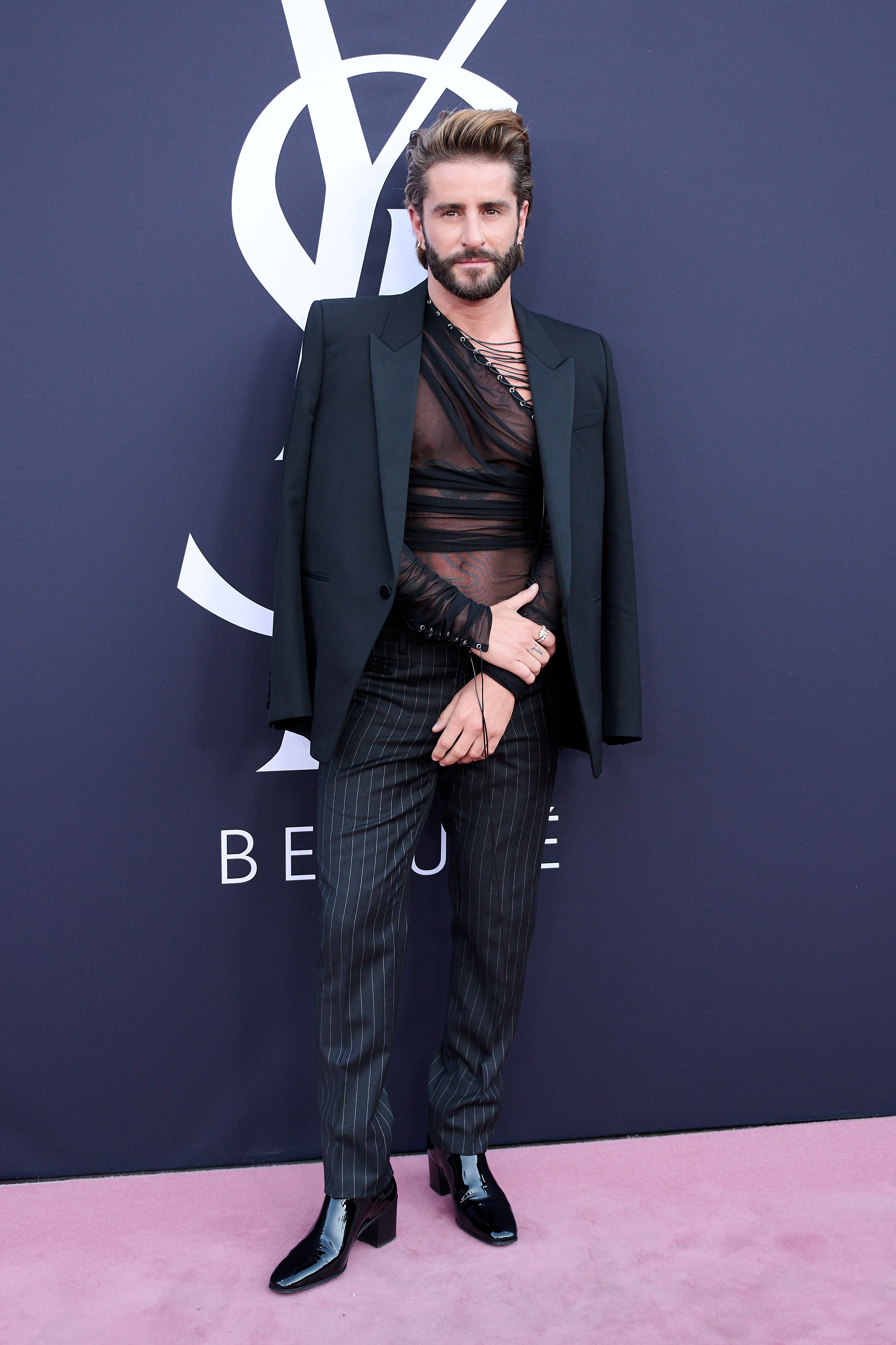 Pelayo Díaz, en la YSL Love Game Madrid