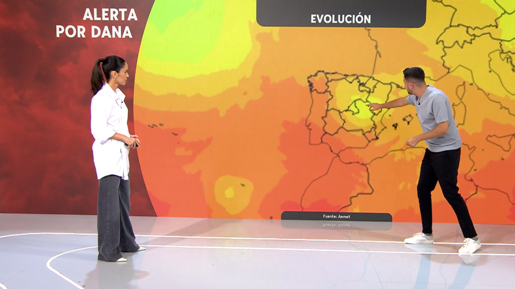 Potente y peligrosa, así es la DANA que llega a España: lluvias torrenciales, granizo y posibles inundaciones