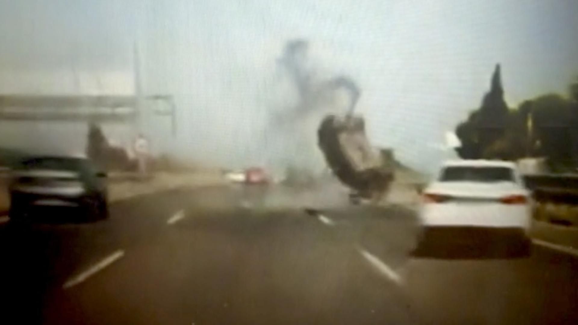 Se agrava el siniestro del conductor fugado que causó el accidente de la CV-35: viajaba con su hija menor