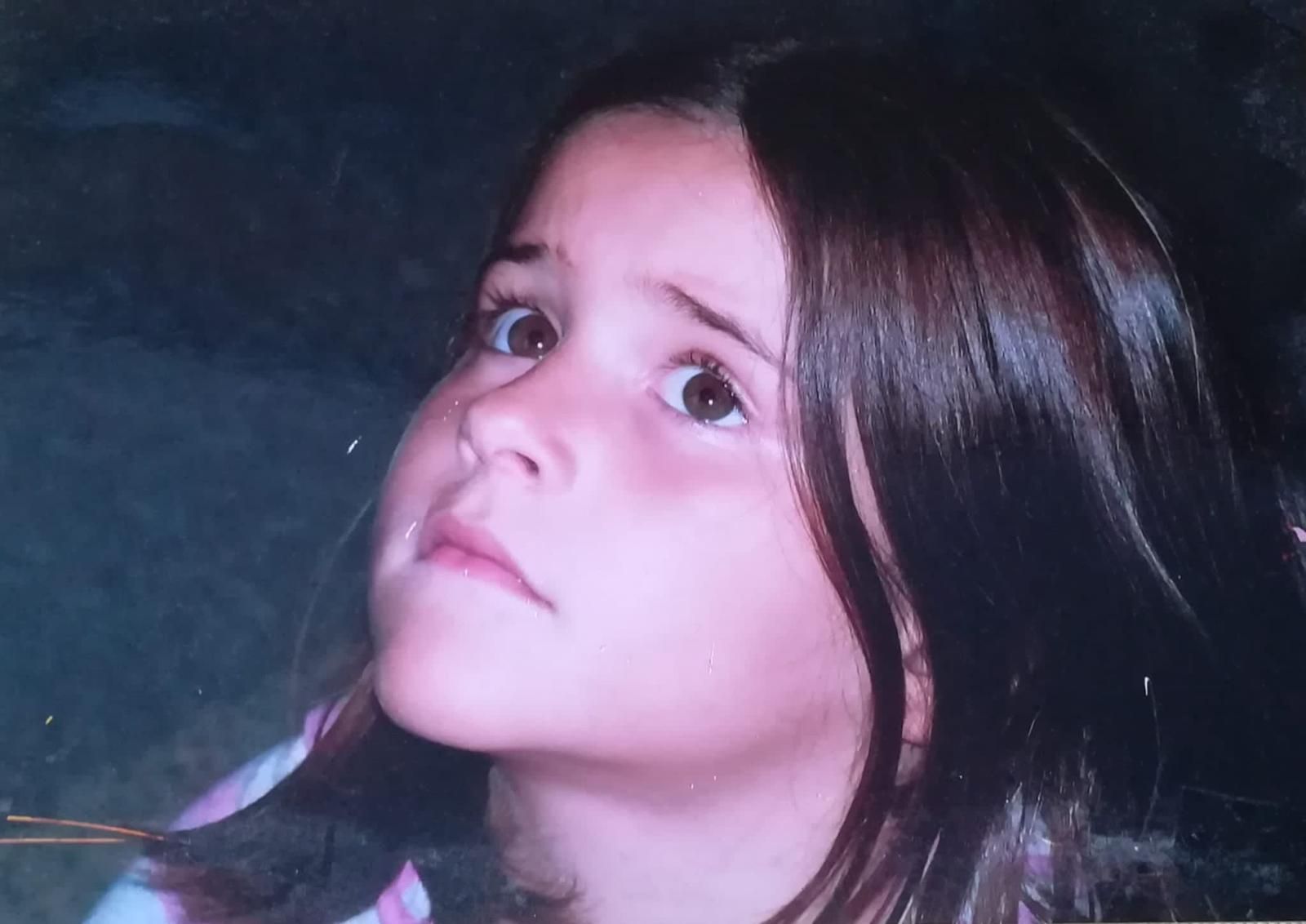 Sofía cuando era niña