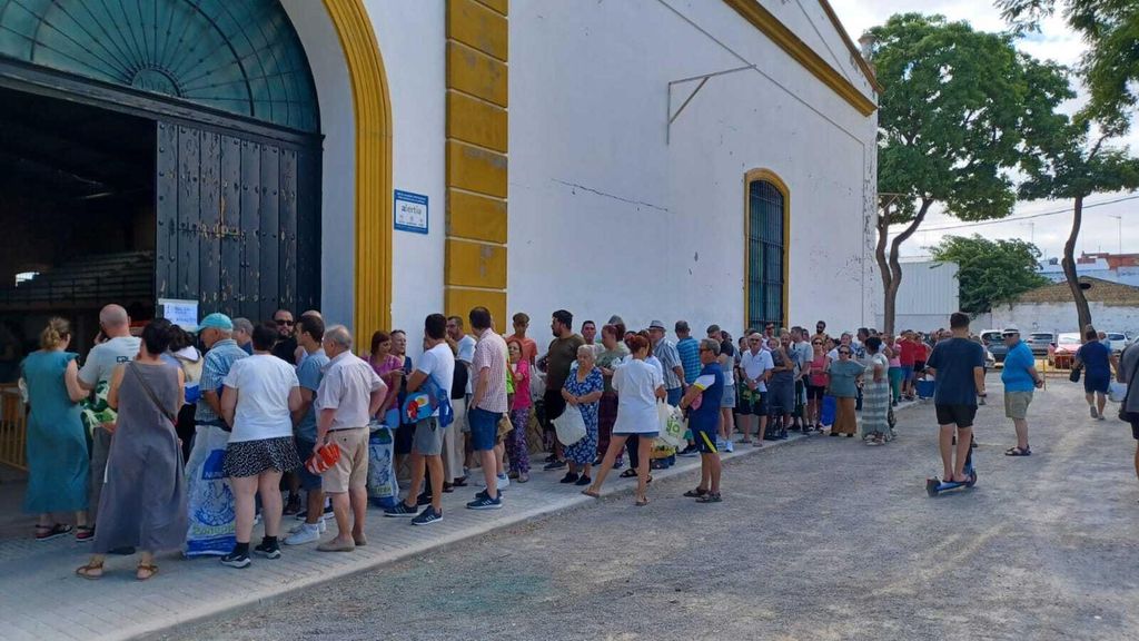 Un agricultor de Lebrija regala patatas a sus vecinos en protesta por los bajos precios en origen