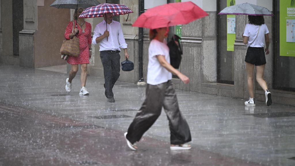 25 provincias en aviso por lluvias y tormentas este sábado: ocho de ellas en nivel naranja